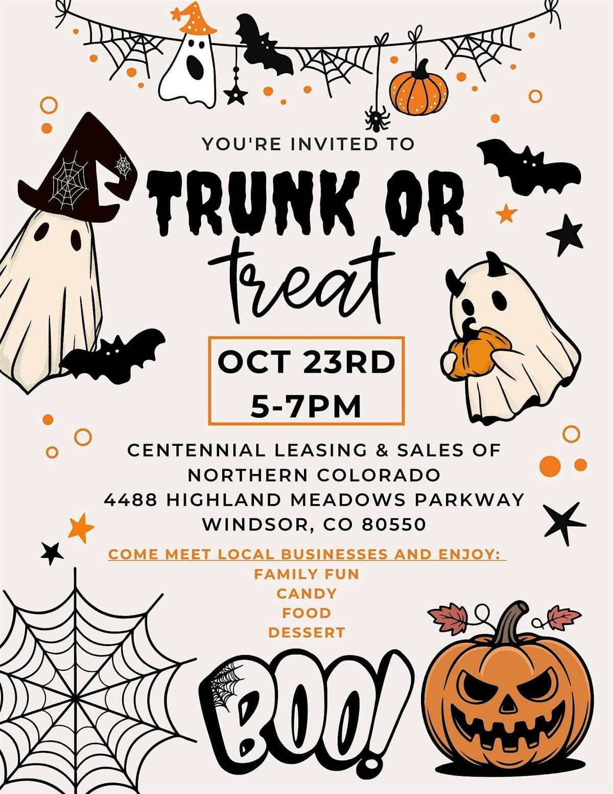 Centennial Leasing & Sales 2nd Annual Trunk or Treat