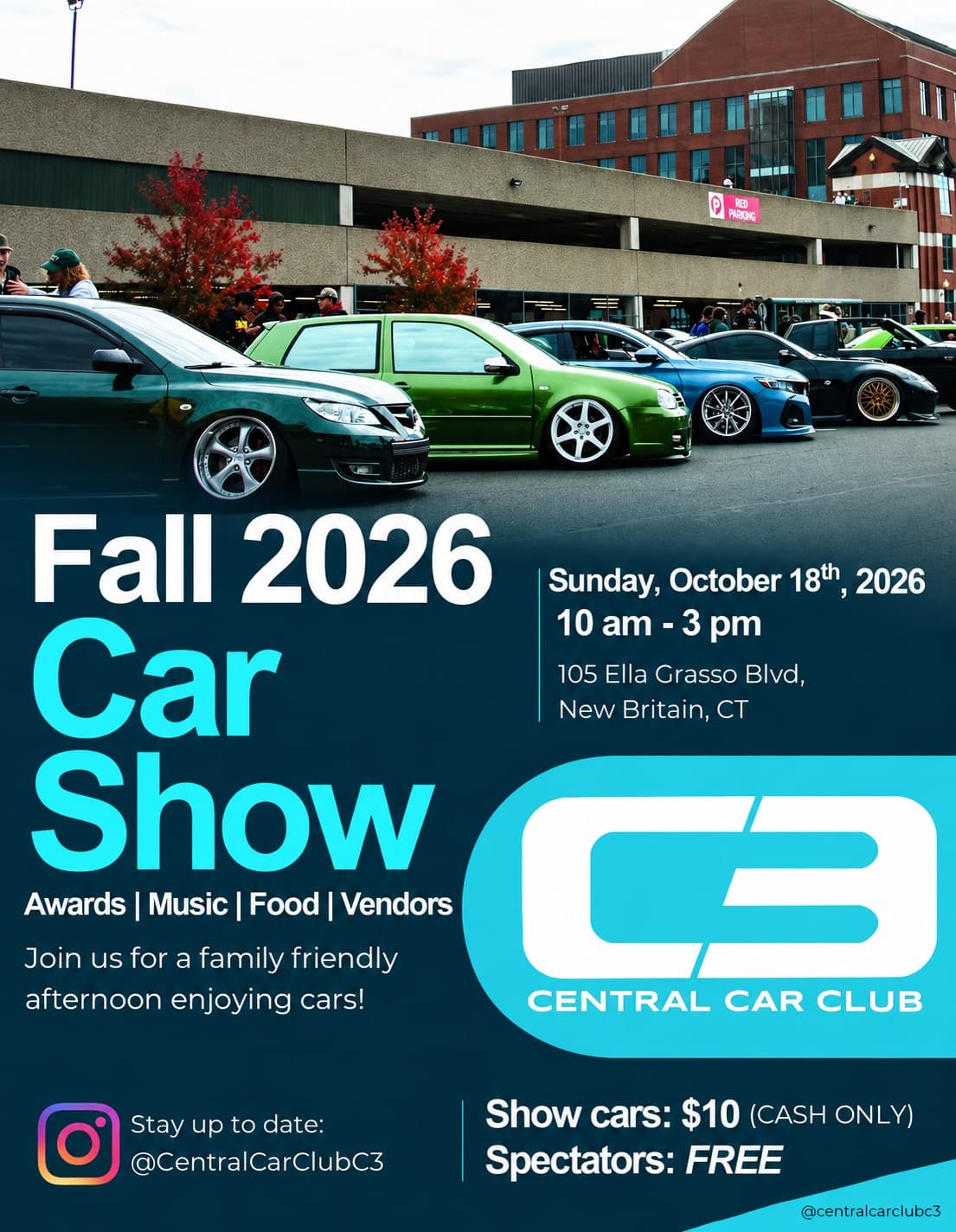 Central Car Club Fall 2026 Car Show