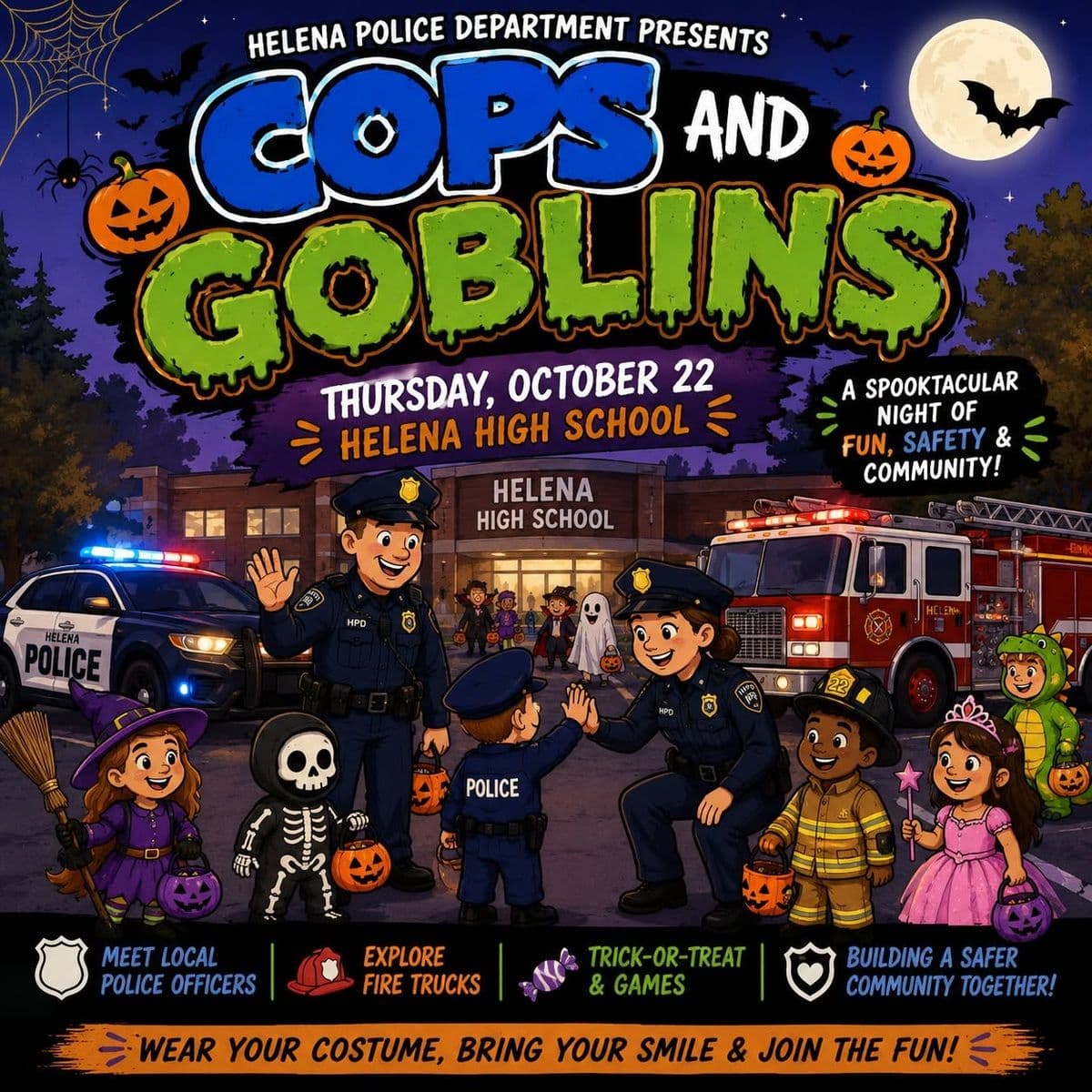 Cops and Goblins Trunk or Treat
