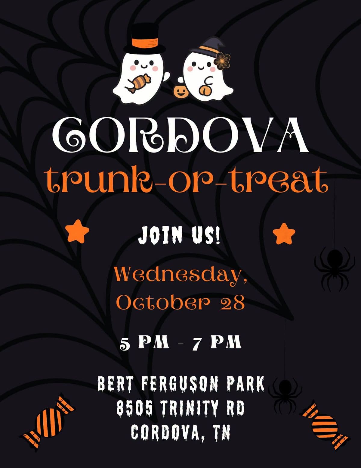 Cordova’s 2nd Annual Trunk or Treat