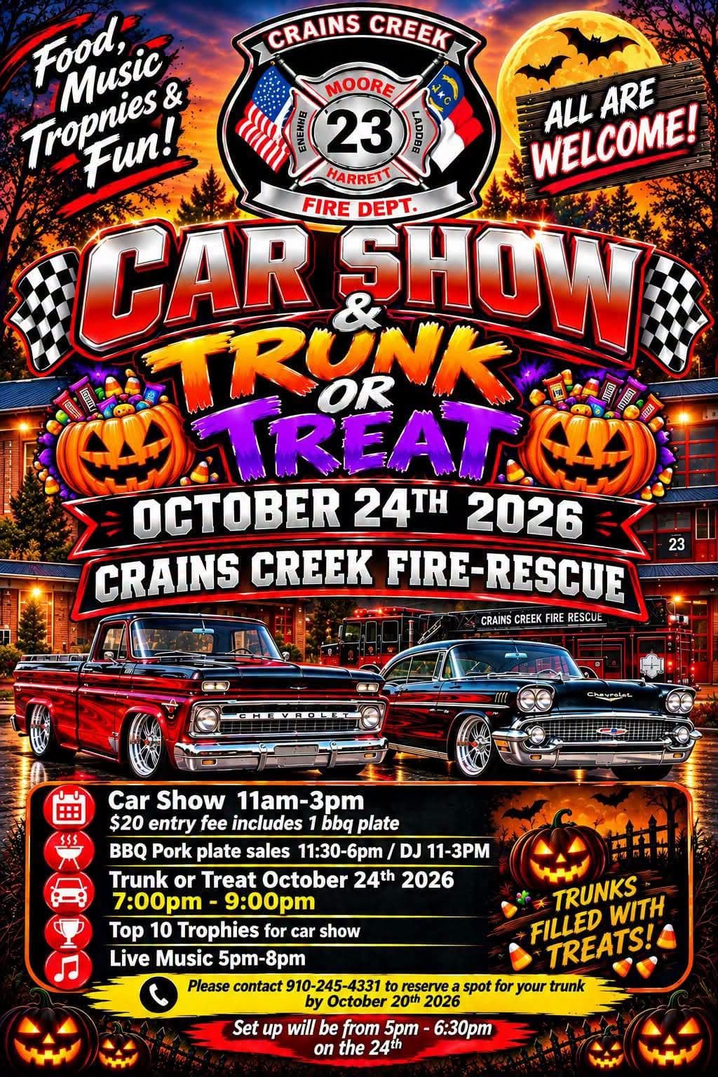 Crains Creek Fire-Rescue Car & Truck Show