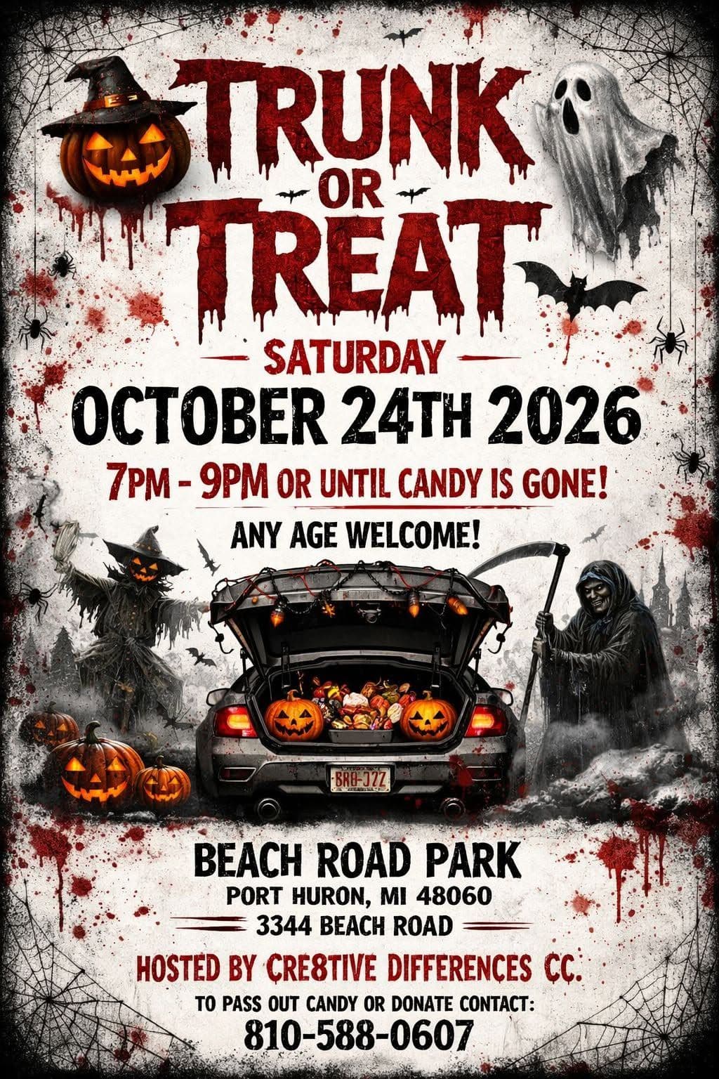 Cre8tive Differences C.C. Trunk or Treat