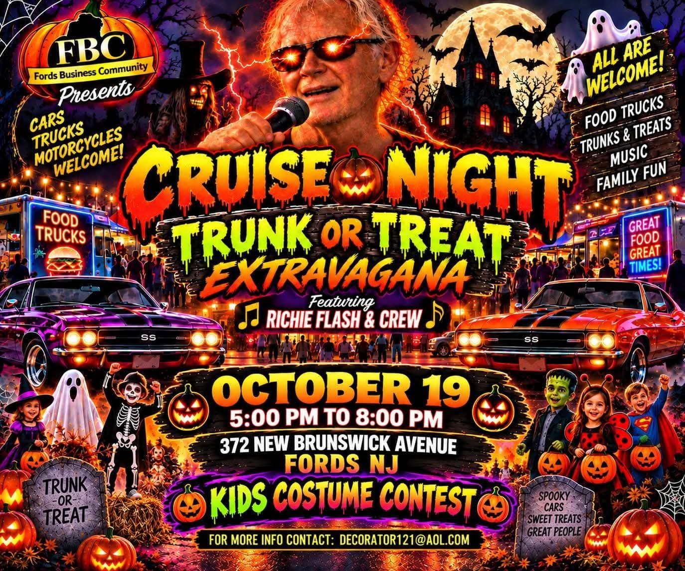 Cruise Night Trunk or Treat Extravaganza