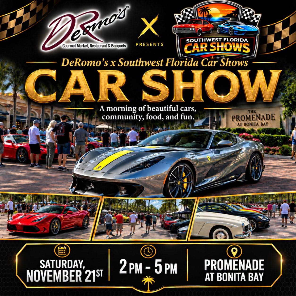 DeRomo’s x Southwest Florida Car Shows Car Show