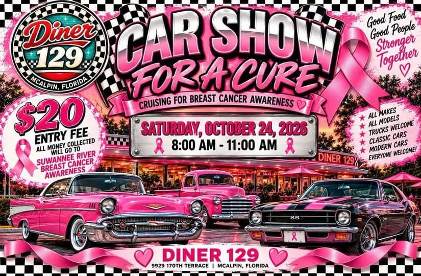 Diner 129 Car Show for a Cure