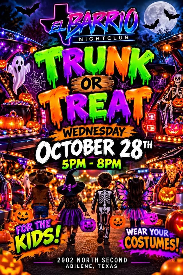 El Barrio Nightclub Trunk or Treat