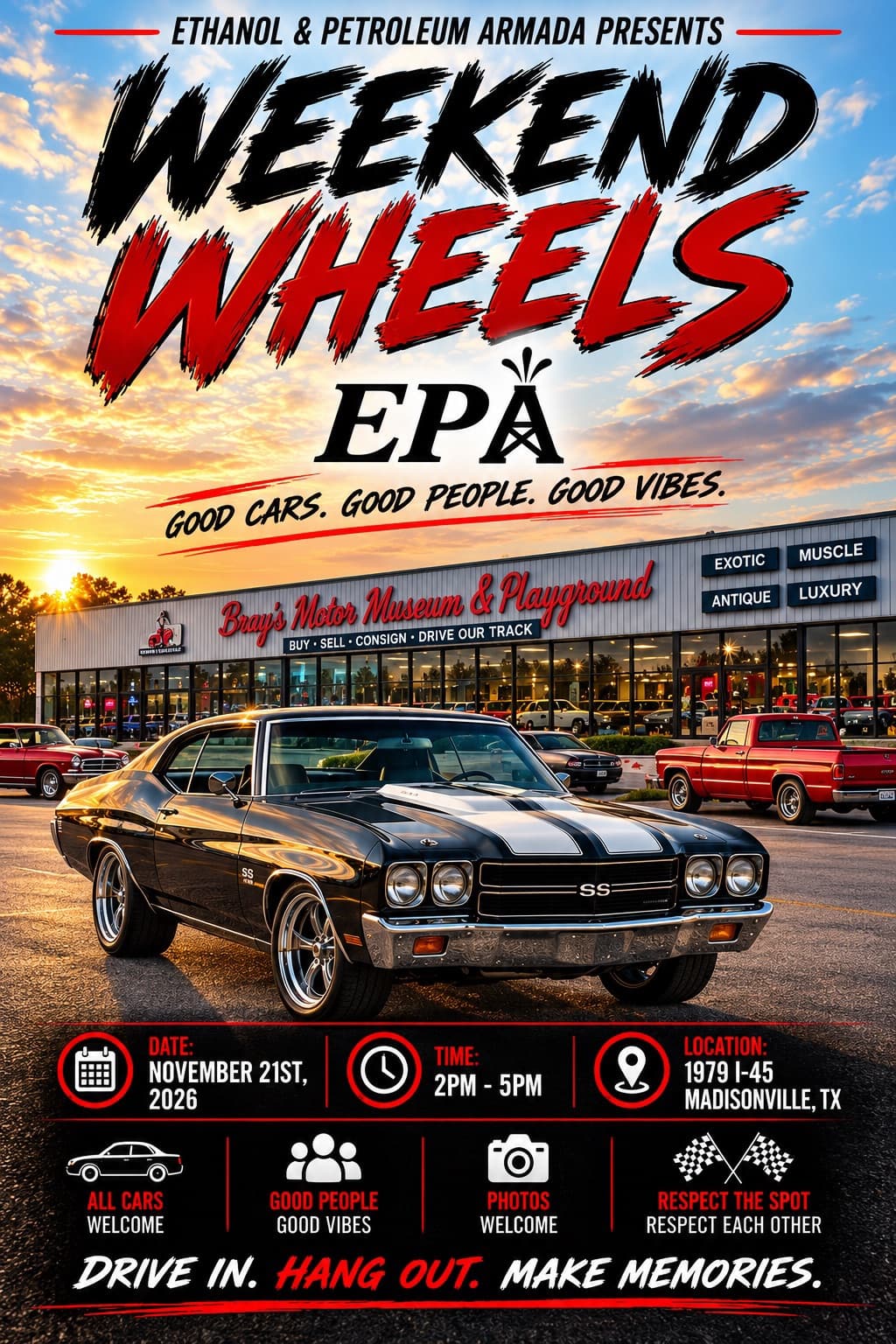 Ethanol & Petroleum Armada Weekend Wheels