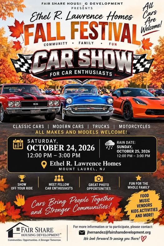 Ethel R. Lawrence Homes Fall Festival Car Show
