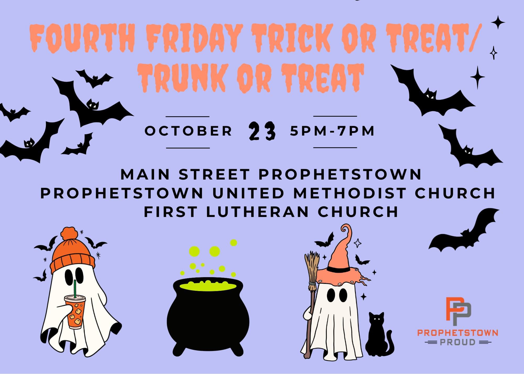 Fourth Friday Trick or Treat / Trunk or Treat