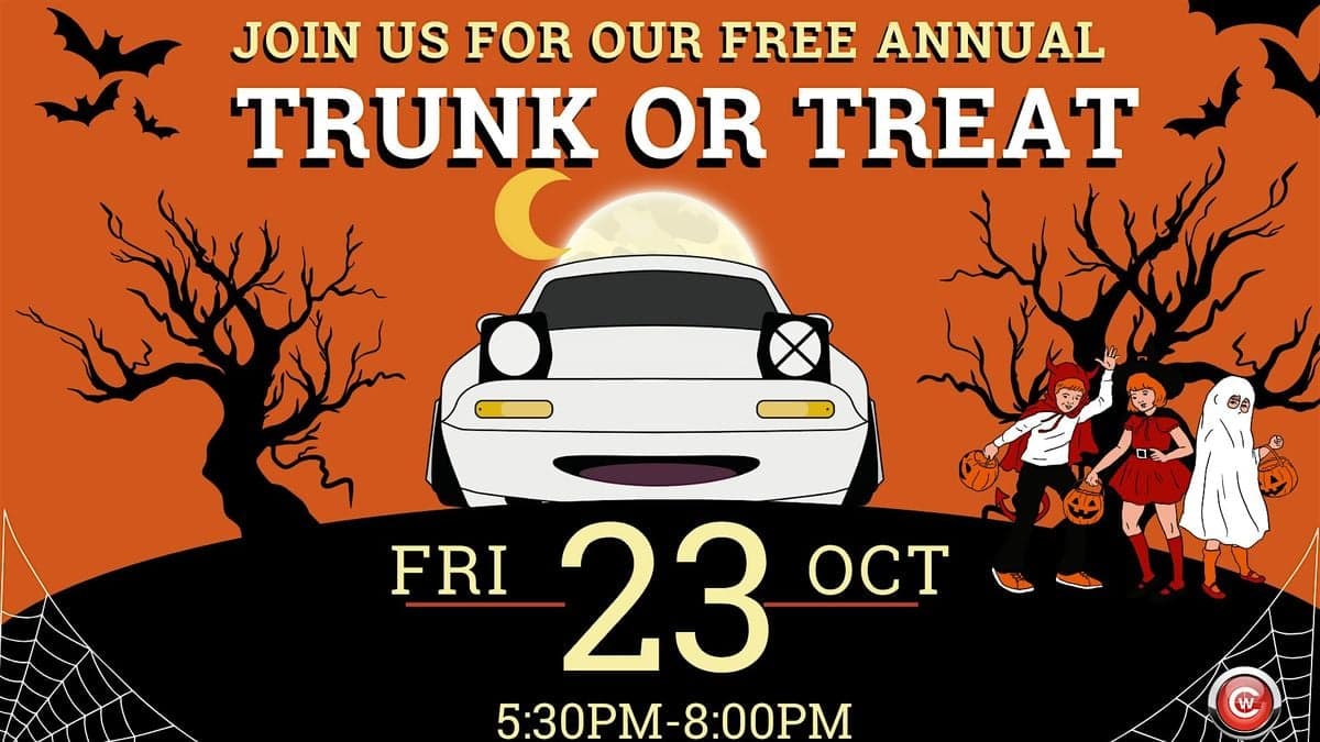 Free Annual Trunk or Treat & Parade of Hearts
