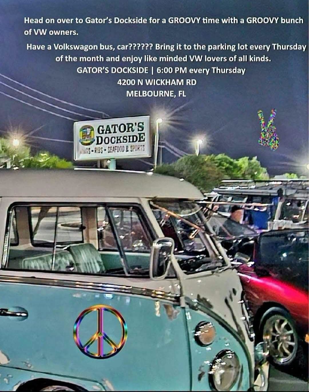 Gator’s Dockside VW Owners Meet-Up
