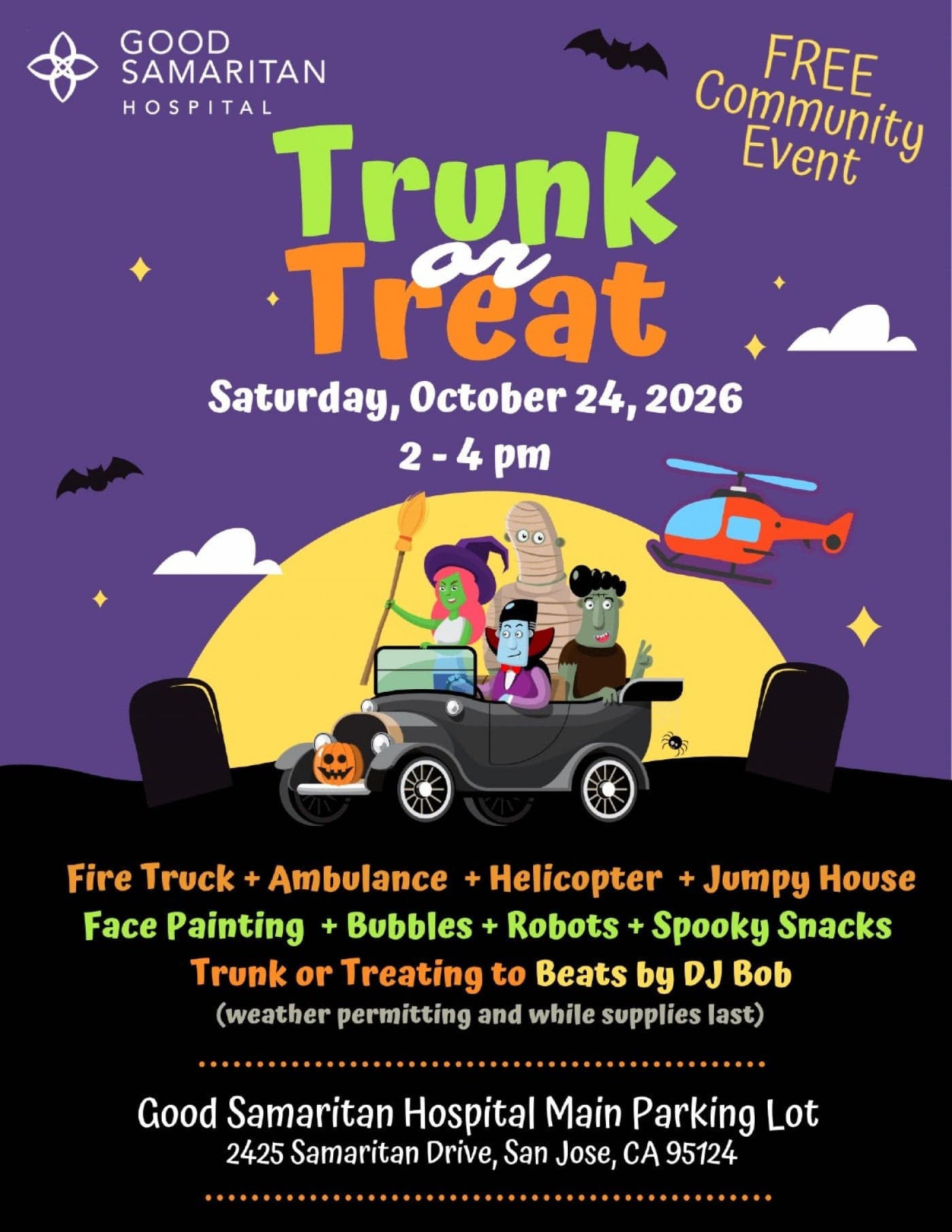 Good Samaritan Hospital’s Annual Trunk or Treat Event