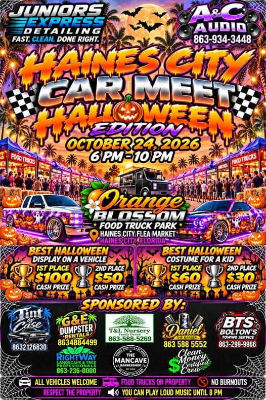 Haines City Car Meet Halloween Edition