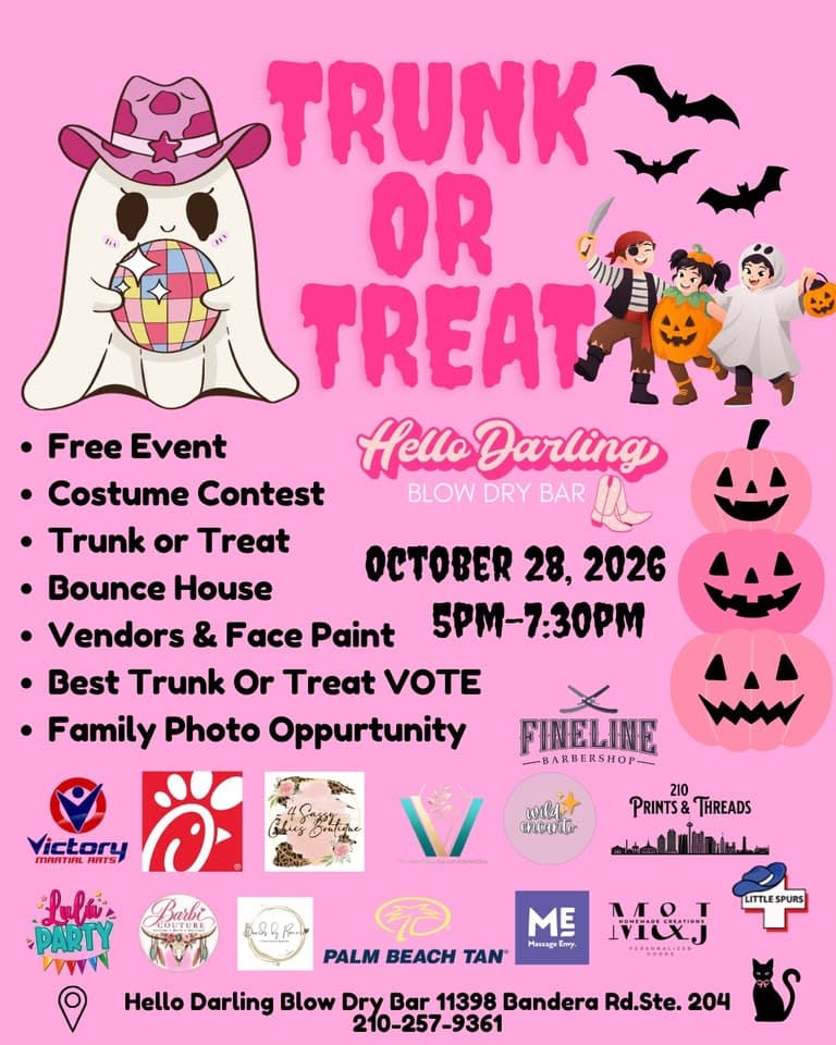 Hello Darling Trunk or Treat