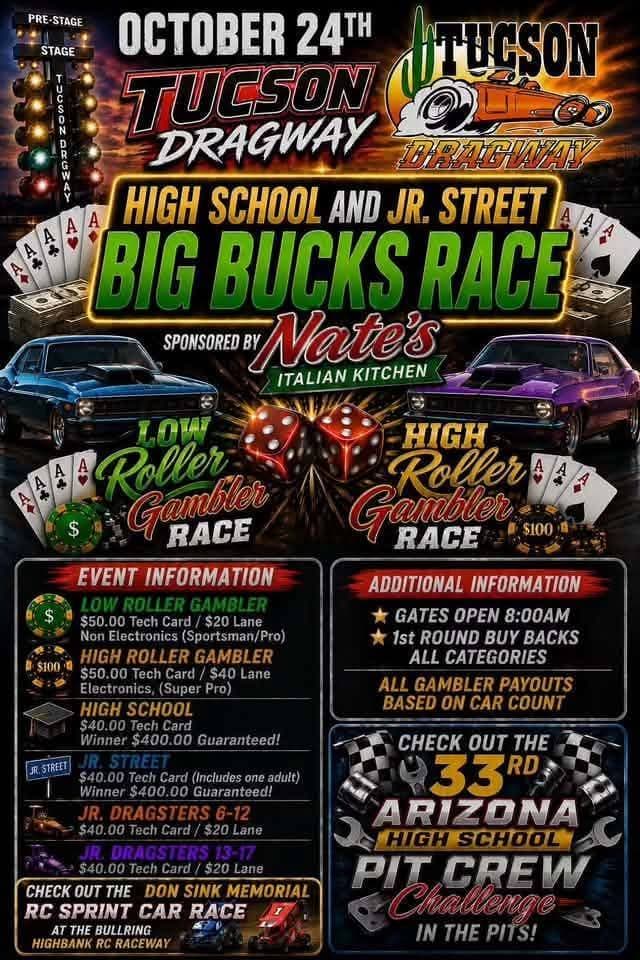 High School And Jr. Street Big Bucks Race