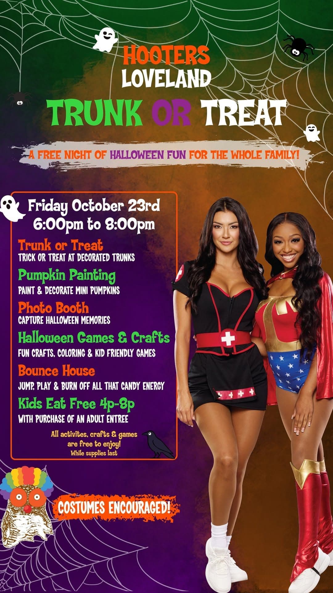 Hooters Loveland Trunk or Treat