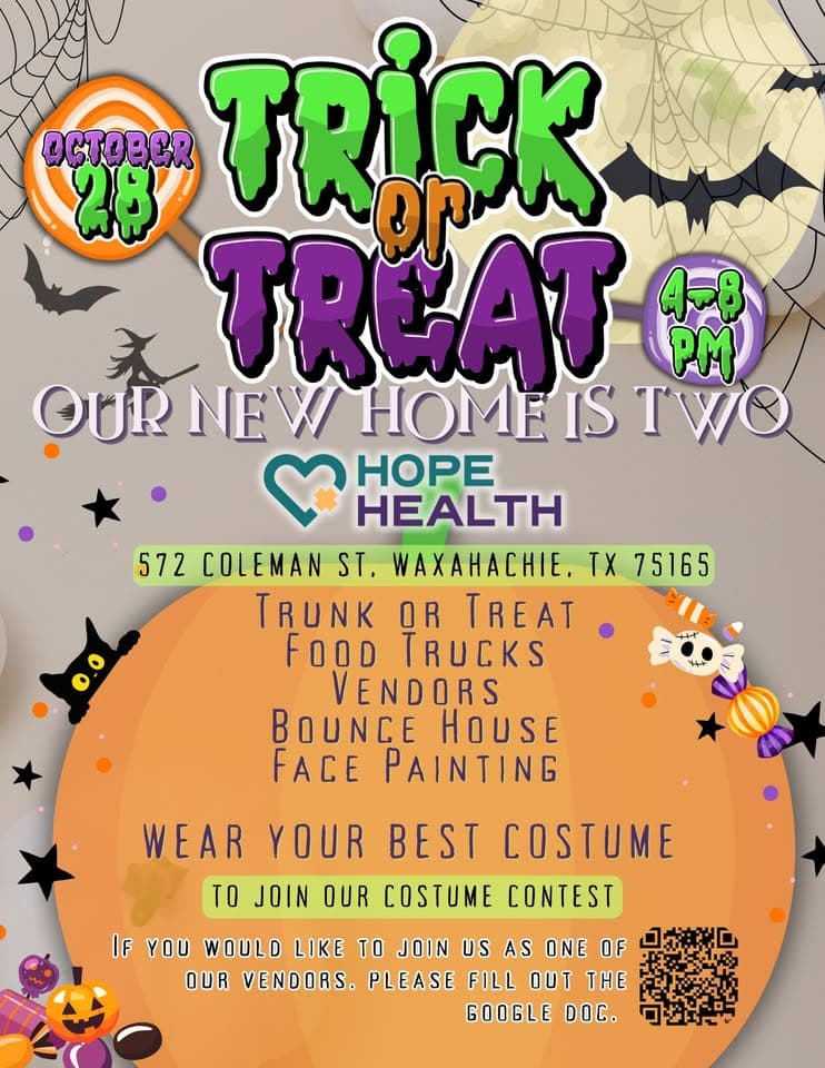 Hope Health Ellis County Trick or Treat