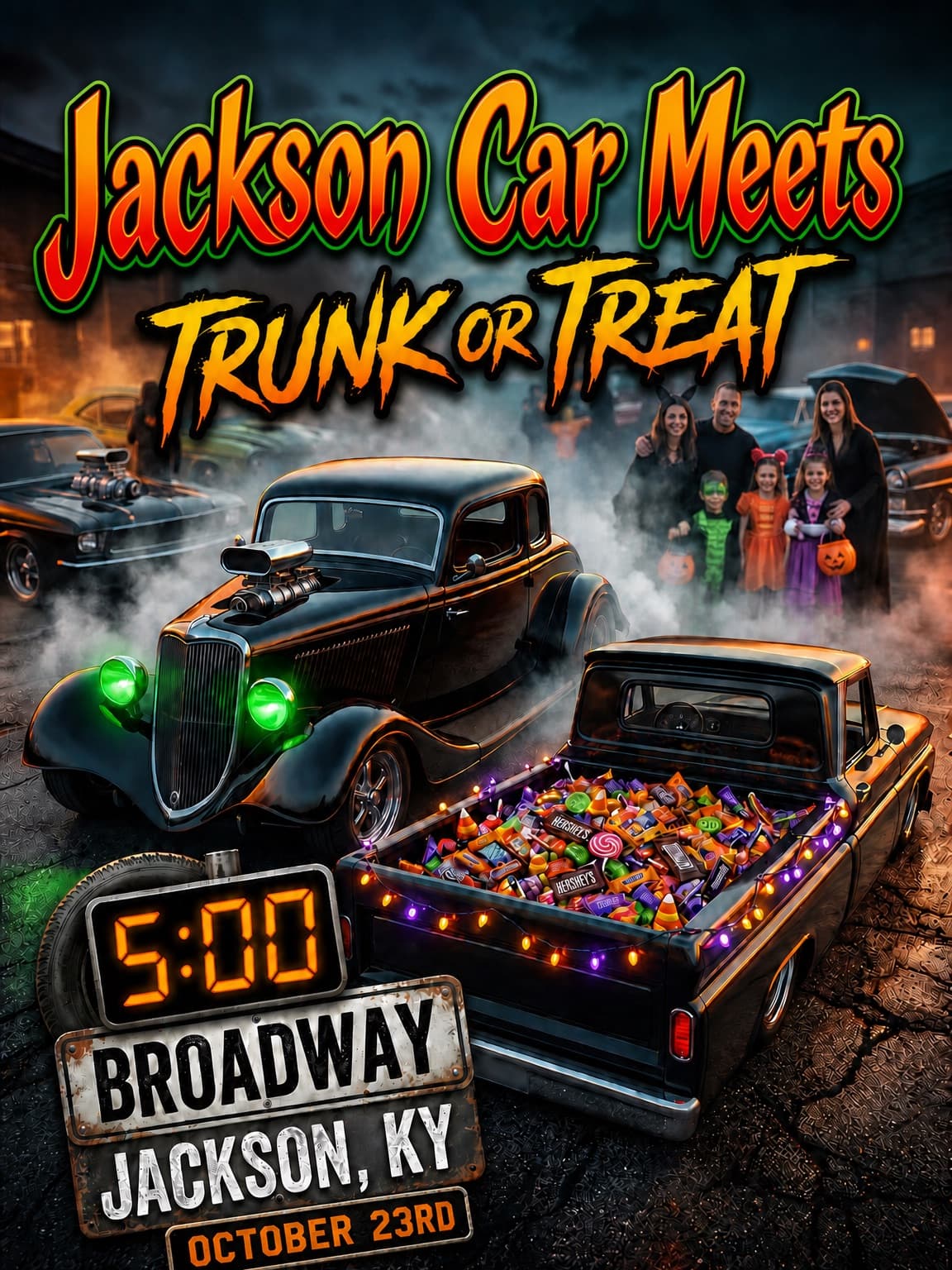 Jackson Car Meets Trunk or Treat