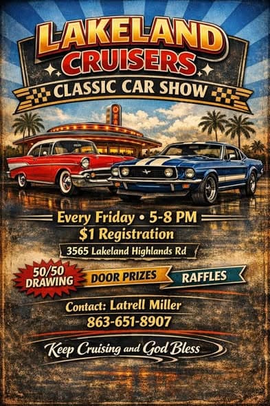 Lakeland Cruisers Car Show