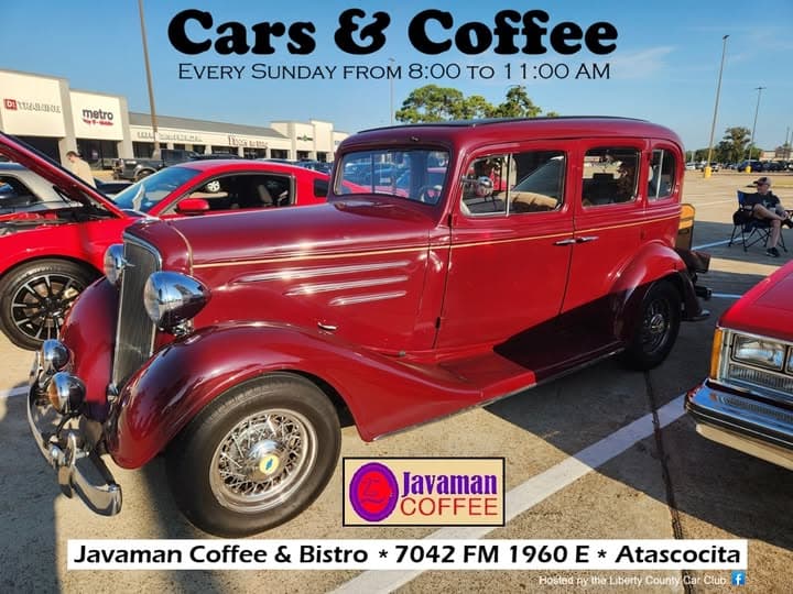 Liberty County Car Club cars & coffee