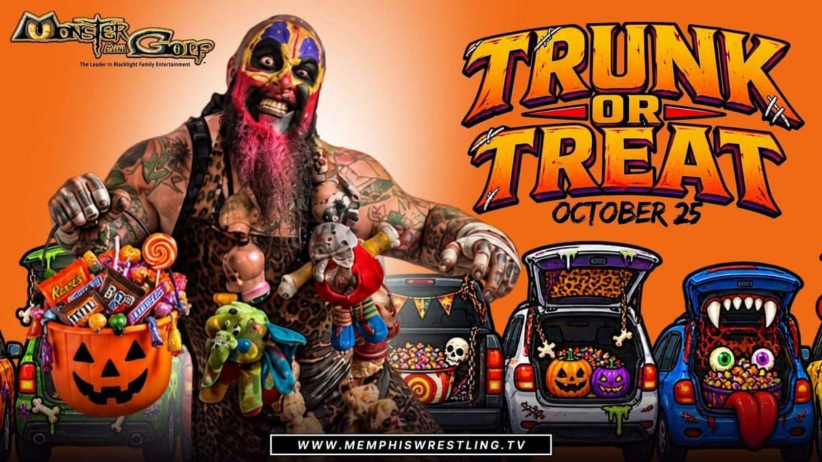 Memphis Wrestling Trunk or Treat Presented by Monster Mini Golf