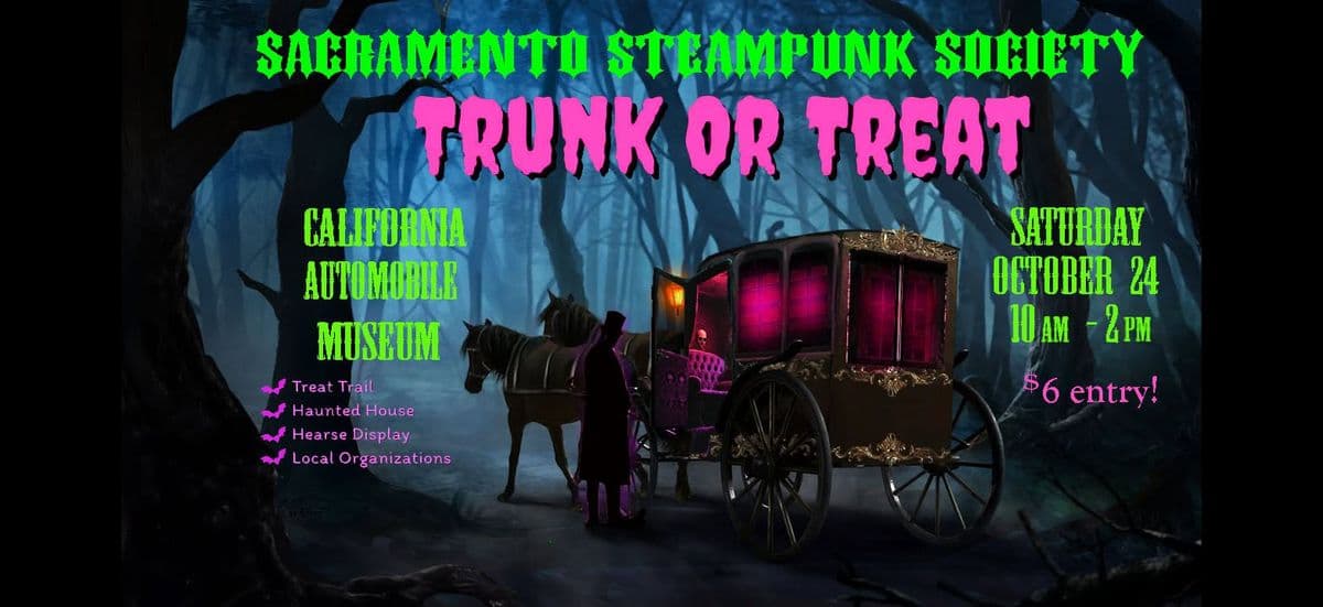 Sacramento Steampunk Society Trunk or Treat
