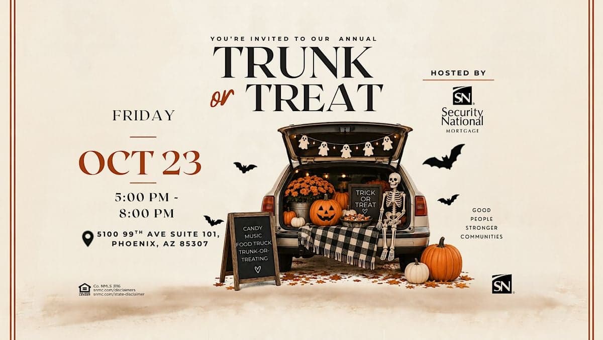 SecurityNational Mortgage Annual Trunk or Treat
