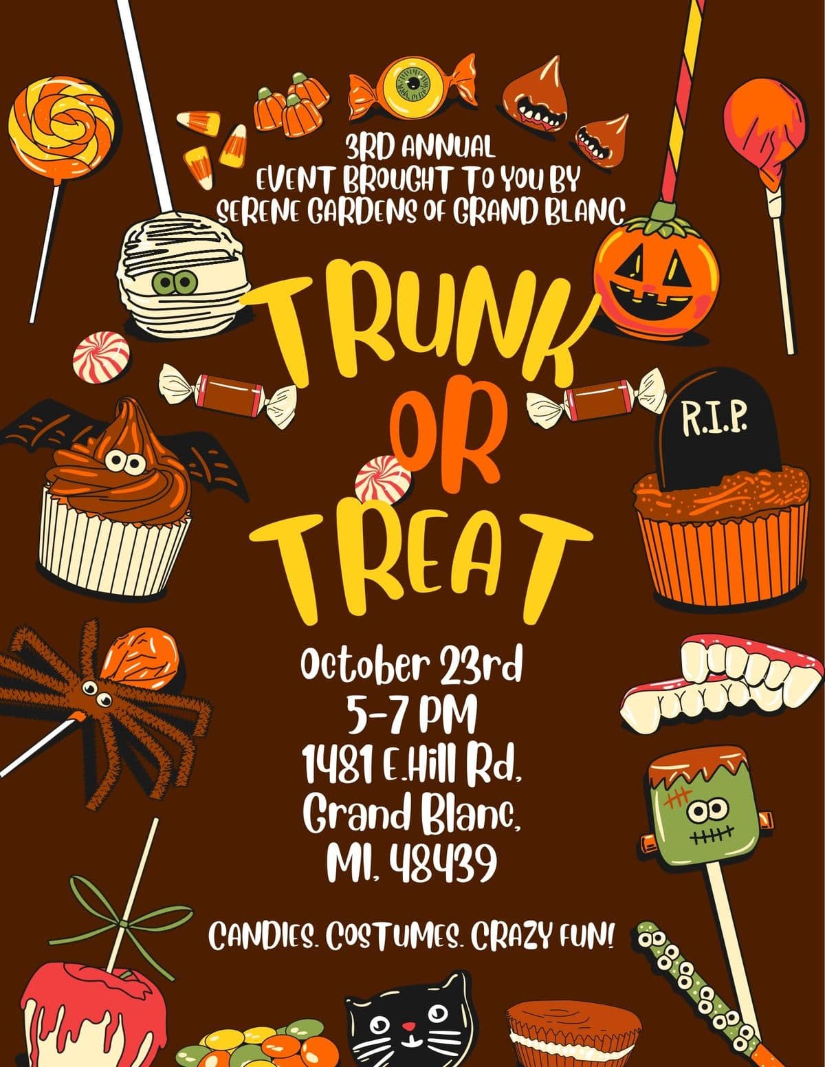 Serene Gardens of Grand Blanc Trunk or Treat