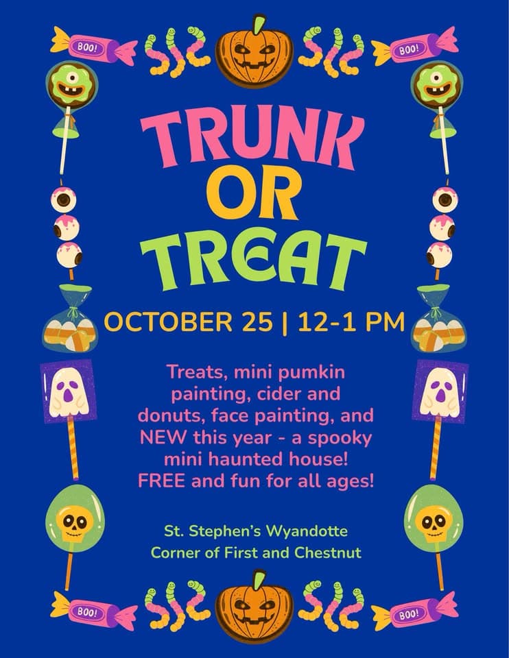 St. Stephen’s Wyandotte Trunk or Treat
