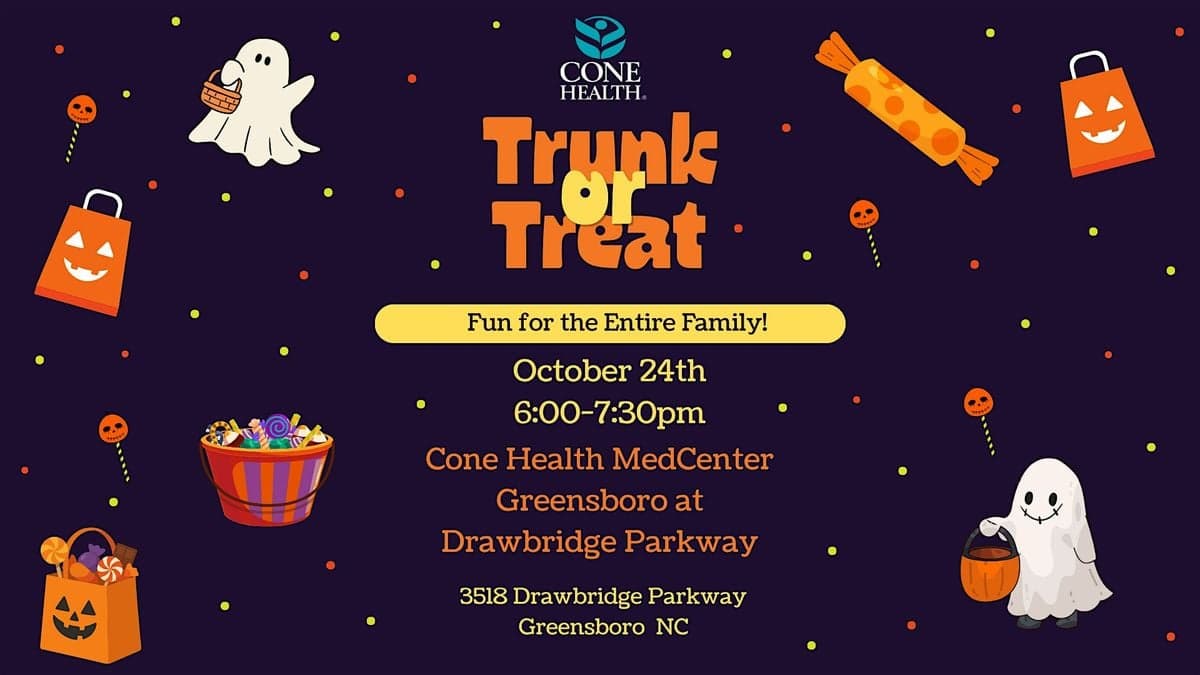 Trunk or Treat at Cone Health MedCenter Greensboro