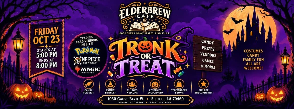 Trunk-or-Treat at Elderbrew Cafe
