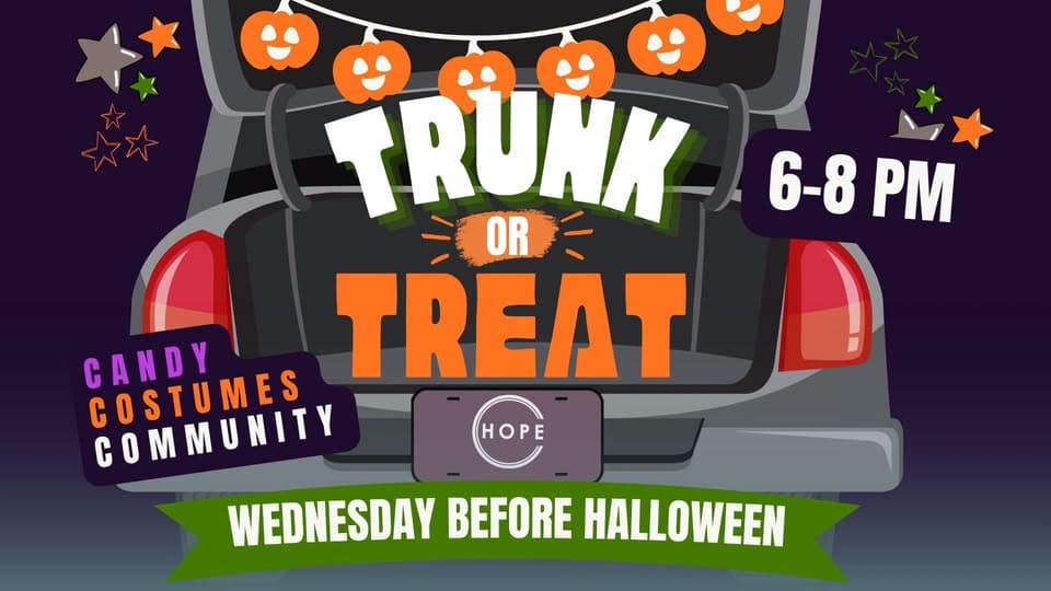 Trunk or Treat at Hope Community Church Cottage Grove