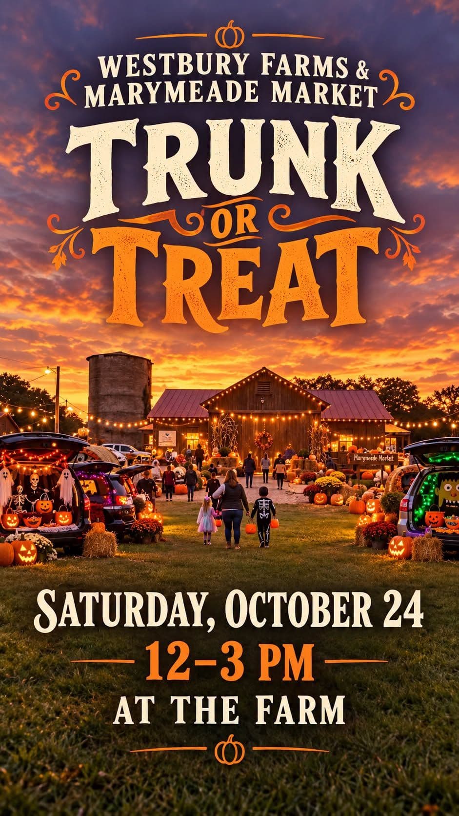 Trunk or Treat at Westbury Farms & Marymeade Market