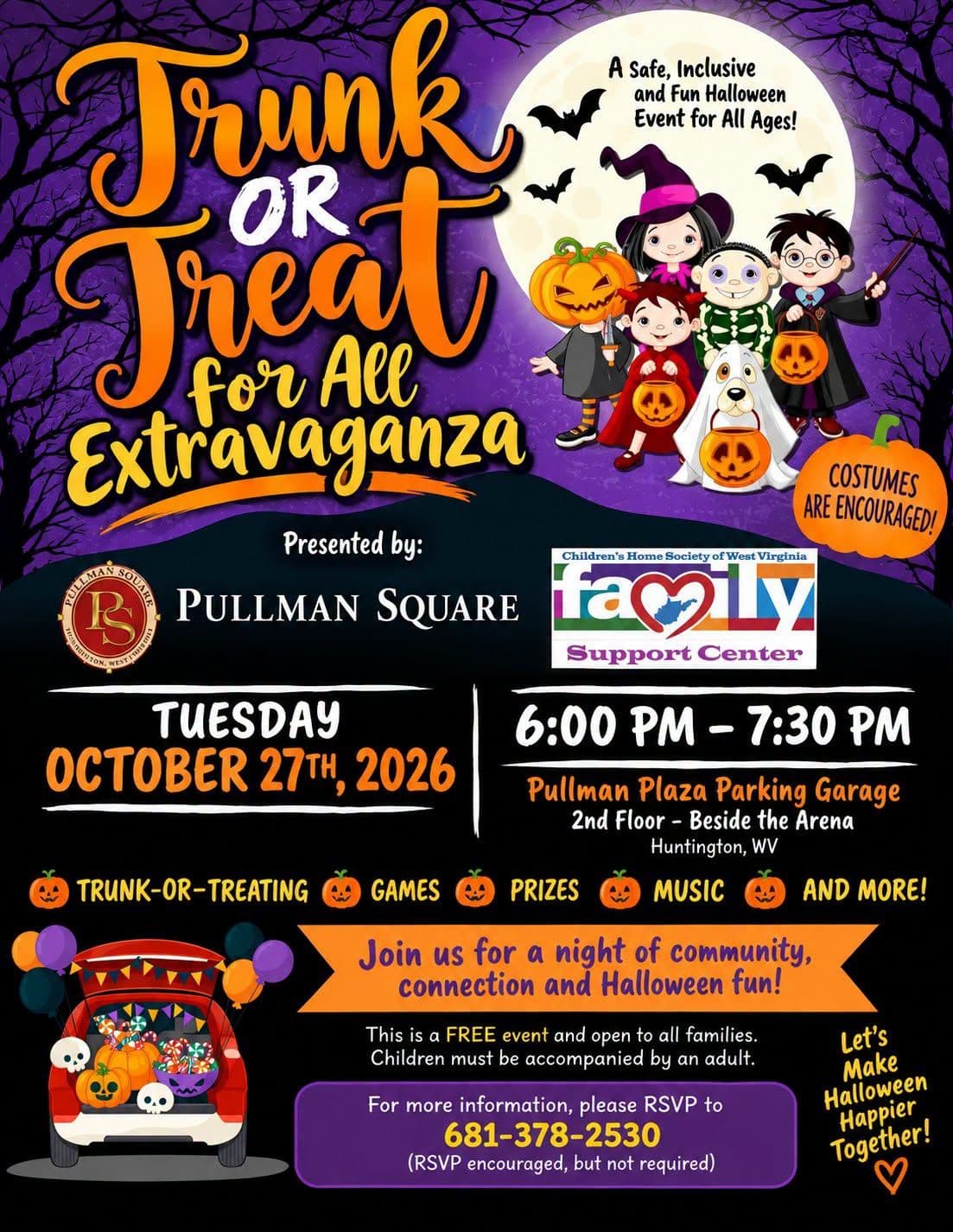 Trunk or Treat for All Extravaganza