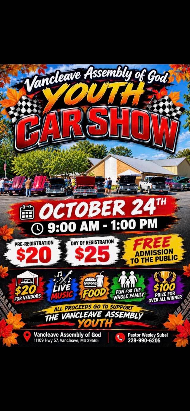 Vancleave Assembly Of God Youth Car Show
