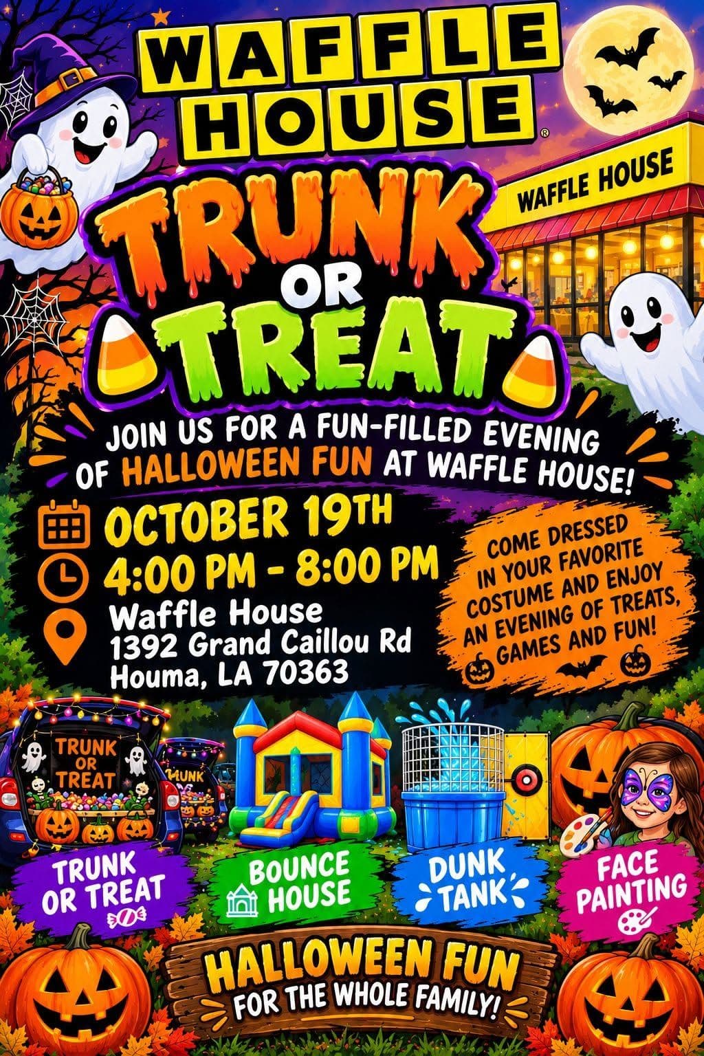 Waffle House Trunk or Treat