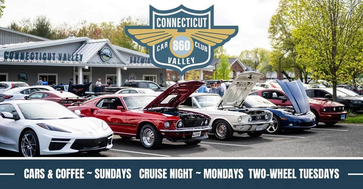 Cruise Night at Connecticut Valley Brewing