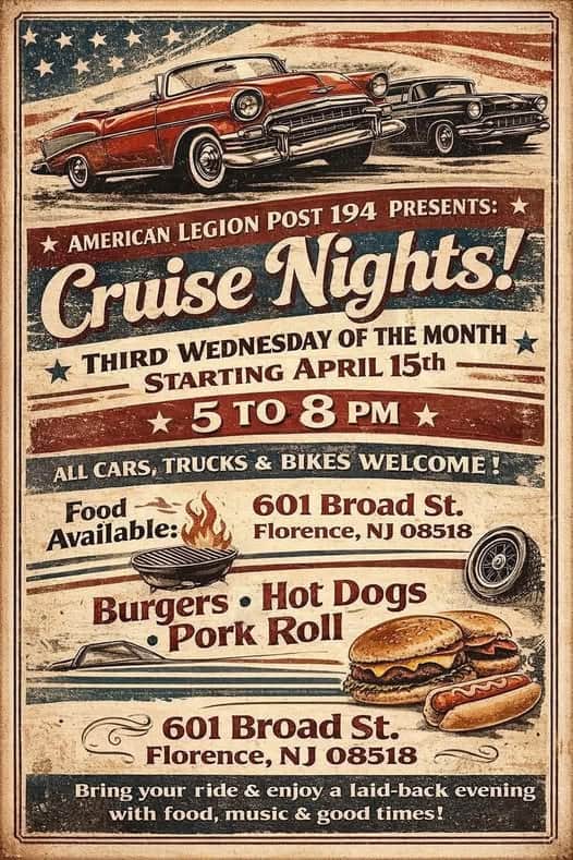 American Legion Post 194 Cars & Bikes Cruise Nights