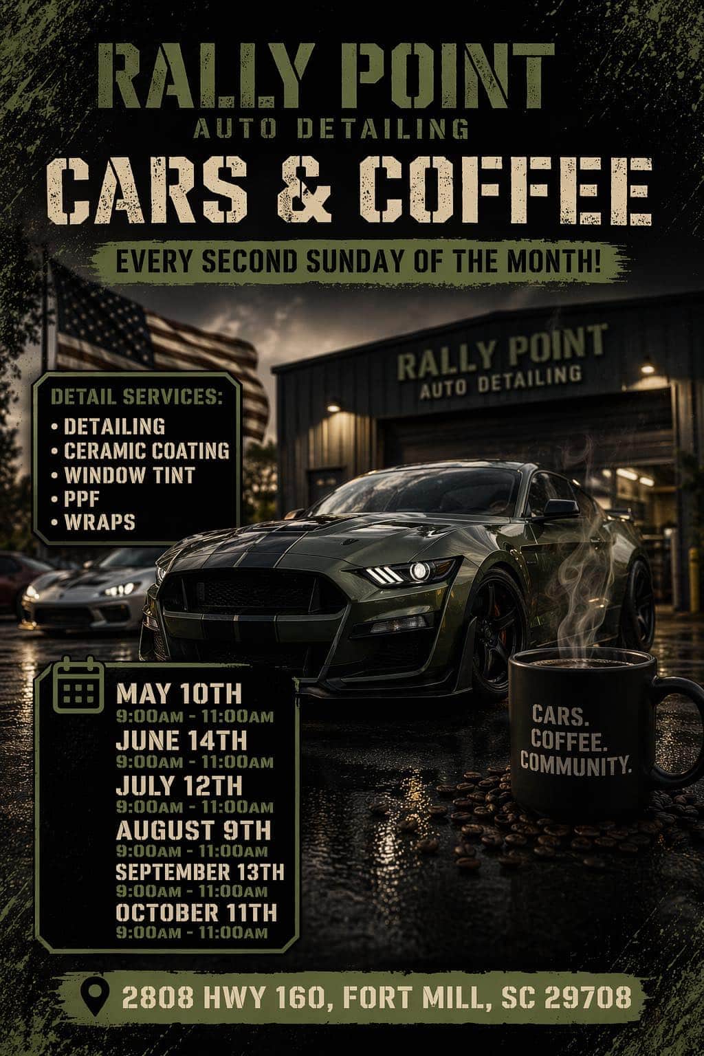 Rally Point Cars and Coffee