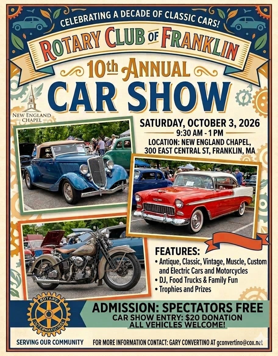 Franklin Rotary Car Show