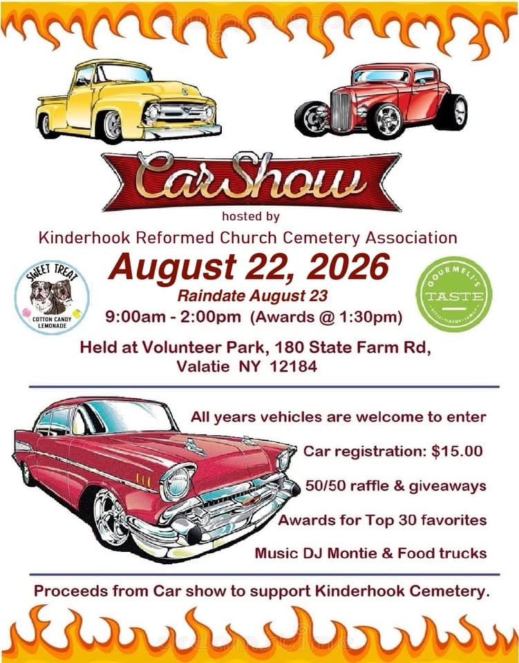 Kinderhook Reformed Church Car Show