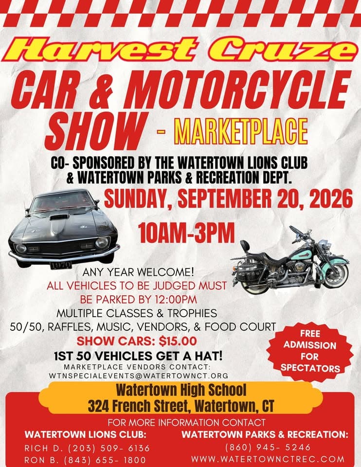 Harvest Cruze Car & Motorcycle Show- Marketplace