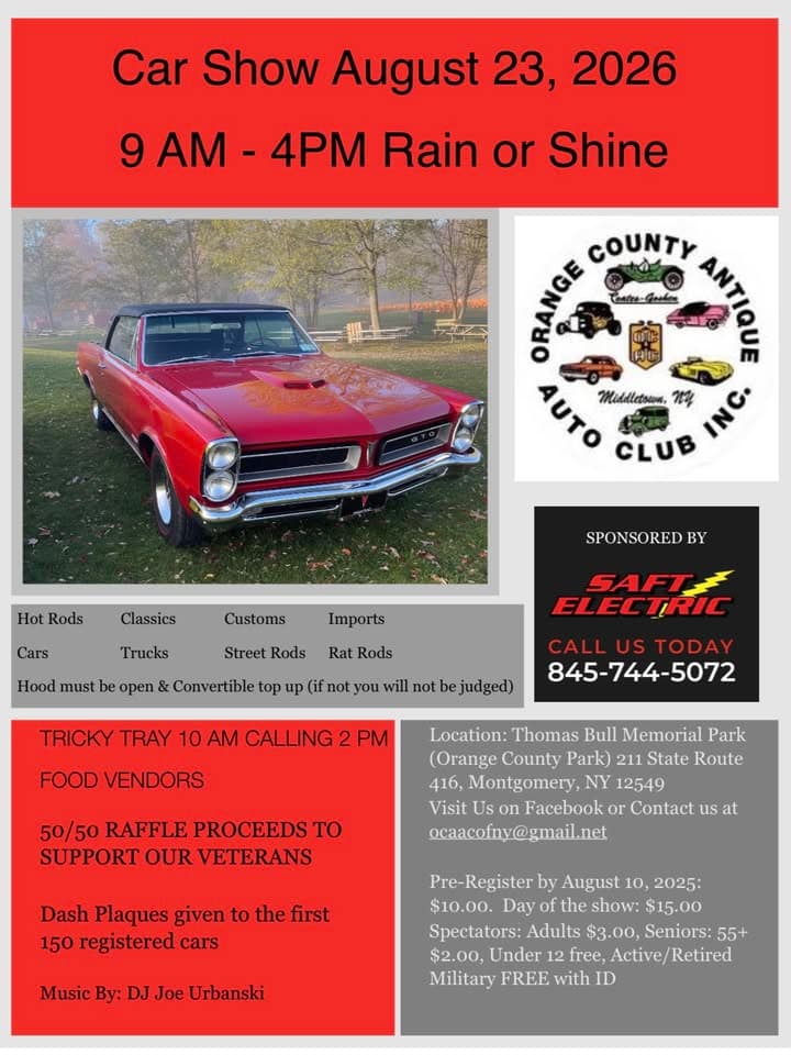 Orange County Antique Auto Club Car Show