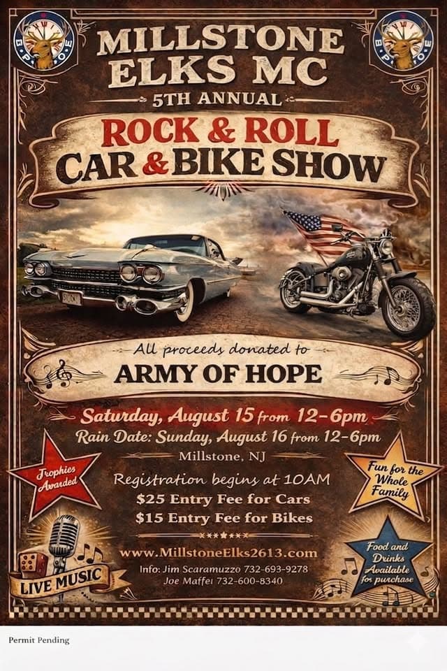 Rock ‘n’ roll car and bike show