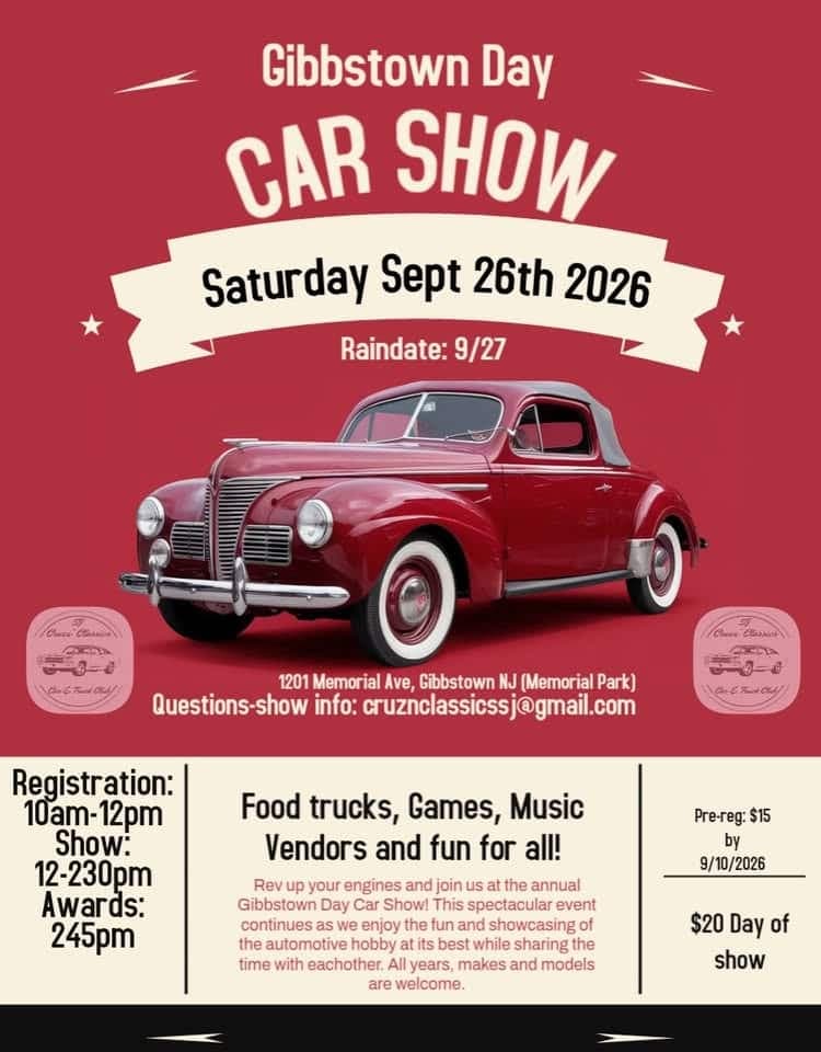 Gibbstown Day Car Show 2026