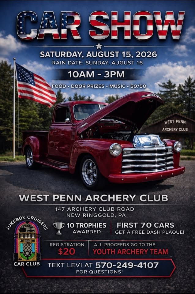West Penn Archery Club Car Show