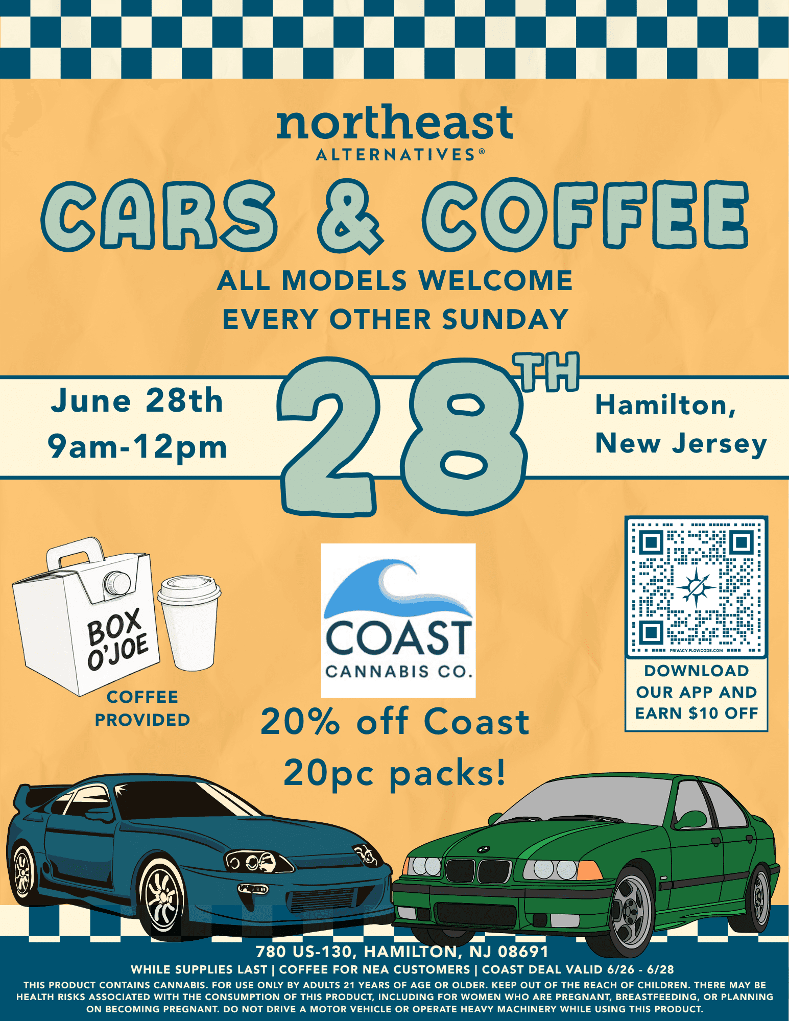 CARS & COFFEE @ NEA DISPENSARY