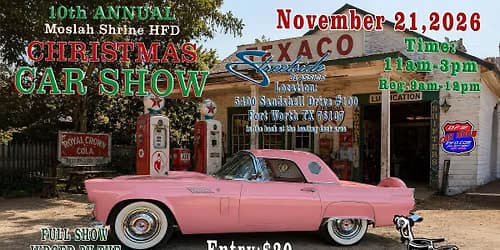 2026 - 10th Annual Moslah Shrine HFD Christmas Car Show