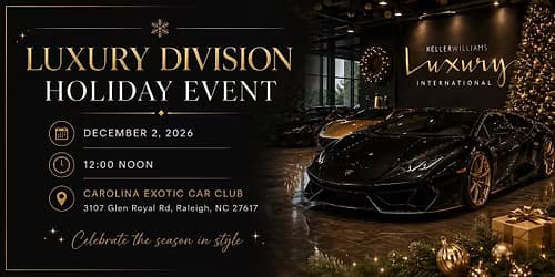 Luxury Division Holiday Event "Carolina Exotic Car Club
