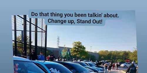 Knox Chalk Car at Cars and Coffee August 2026